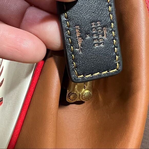 COACH Disney Mickey Mouse X Keith Haring Kisslock Bag LIMITED COLLECTORs Edition - Picture 11 of 13